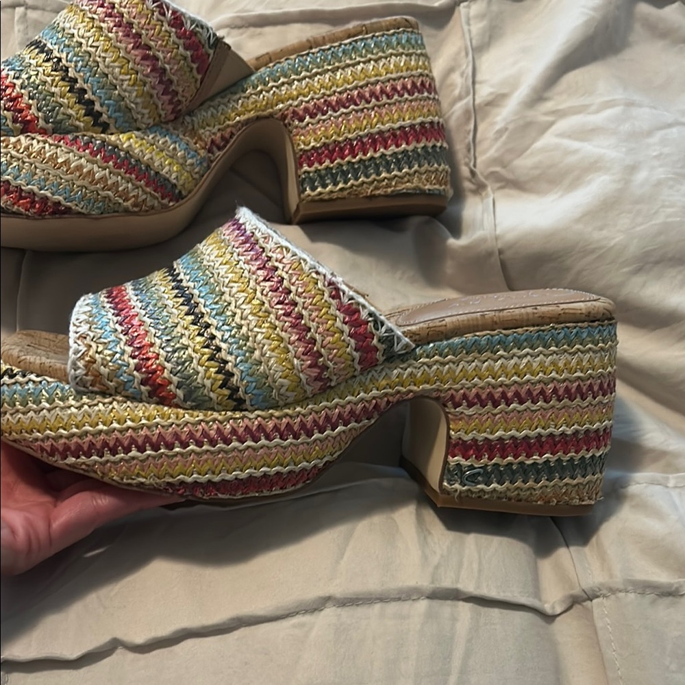 Circus by Sam Edelman Cork Wedge Sandals - Picture 7 of 11